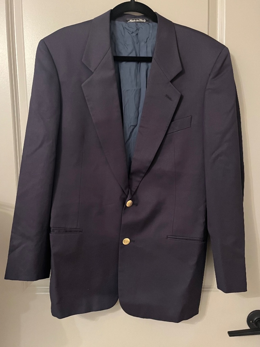 MENS Giorgio Armani blue blazer SZ L